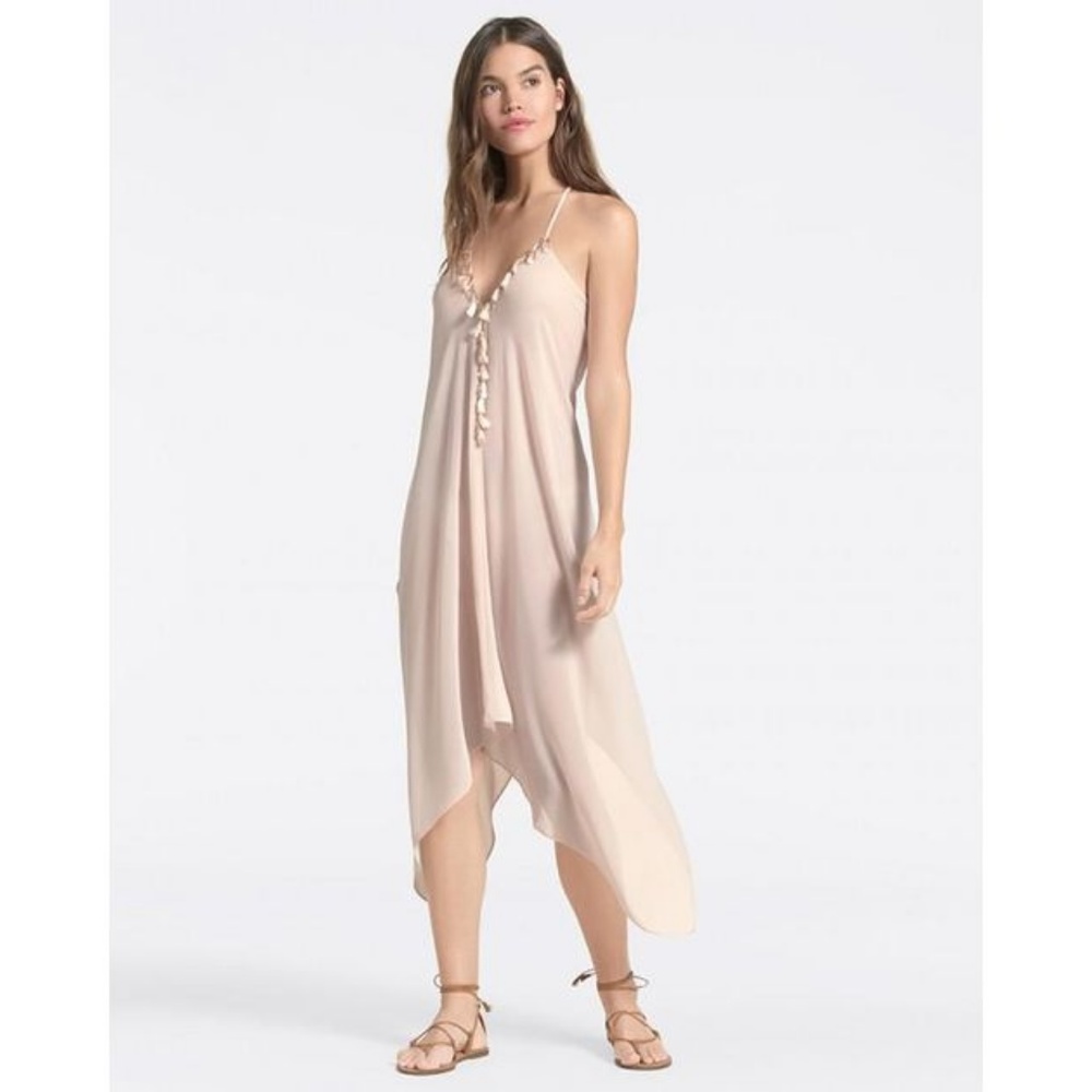 NWT Ramy Brook Kym Dress/ Swim Cover up in Blush
